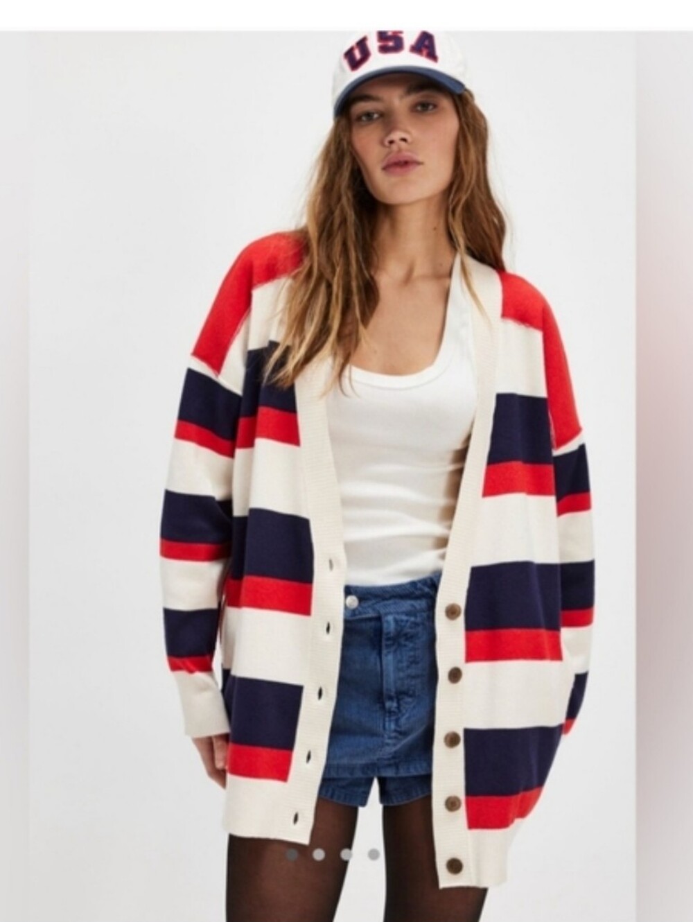 Free People League Of Her Own Cardigan. Size L